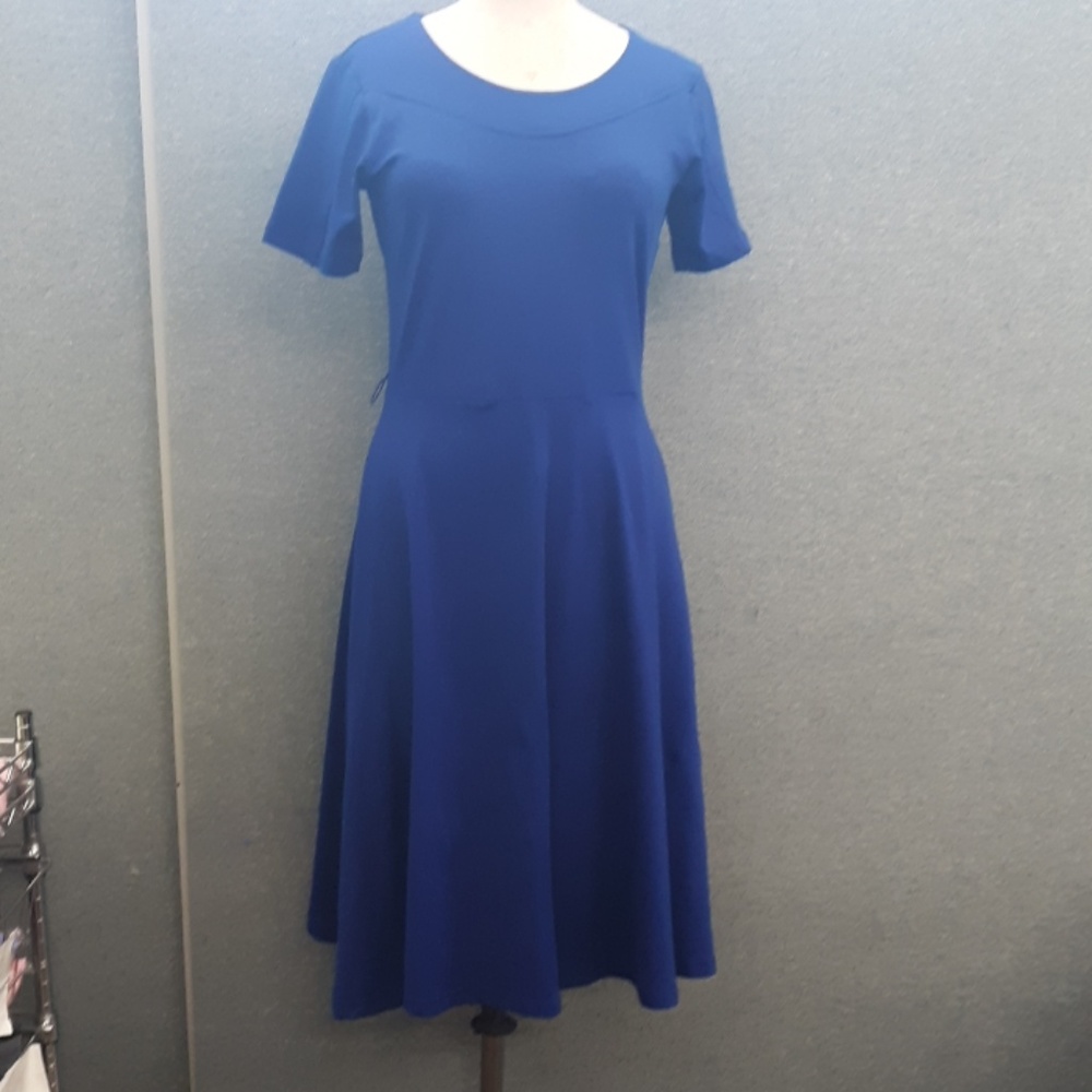Blue dress
